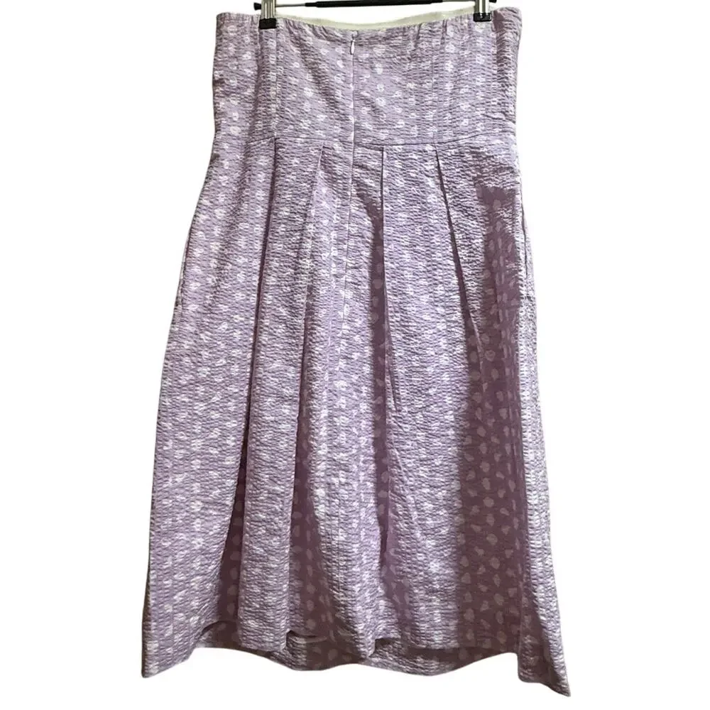 J.Crew Soft Purple 100% Cotton Sleeveless Mini Dress - Size 6
